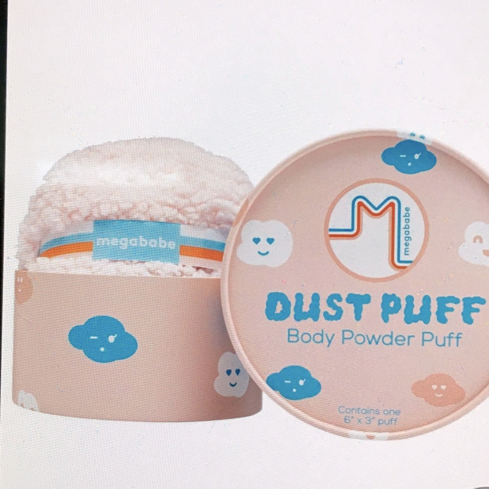 Megababe Dust Puff Body Powder Puff New